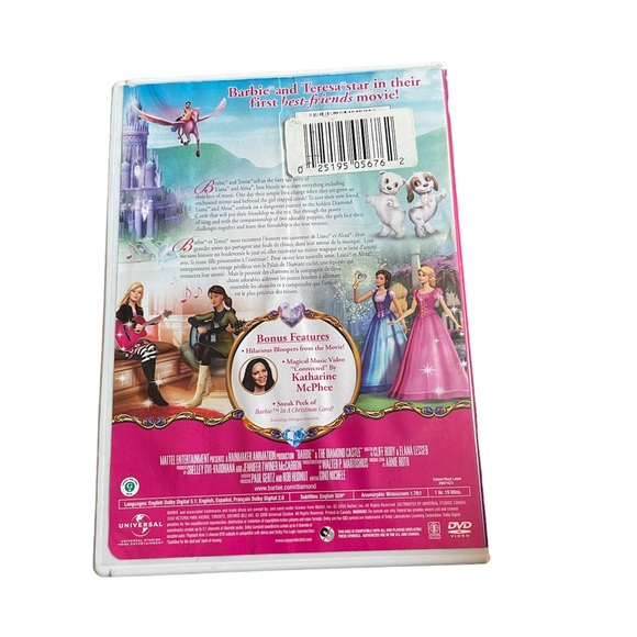 Barbie and the Diamond Castle DVD - Picture 2 of 3